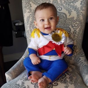 Mini Monarch Prince Charming Toddler Costume 6-12 M
